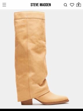 Steve Madden Winnick Banana Leather Boots